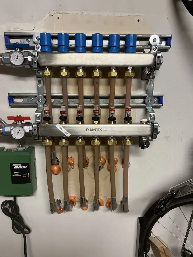 Plumber performing Leak Detection at a residential property in Media